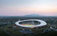 В Китае построили футуристичный стадион, который 