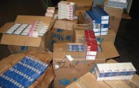 За выходные пограничники собрали внушительный «урожай» сигаретной контрабанды