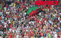 Во Львове болельщики на матче Португалия-Дания скандировали «Украина, Украина!» (ФОТО)