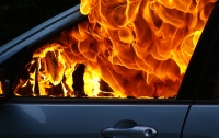 Украинский журналистке сожгли авто