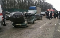 ДТП в Харькове: водителя раздавило после столкновения машин