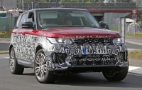 Обновленный Range Rover Sport вышел на тесты