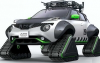 Nissan выпустит Juke на гусеницах