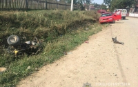 Пьяный водитель сбил ребенка, который ехал на квадроцикле