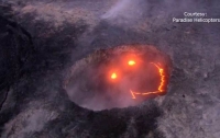 На Гавайях вулкан начал извержение с улыбки