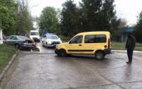 На Николаевщине водитель авто сбил подростка на мотоцикле