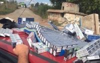 В зоне АТО водитель пытался вывезти на оккупированные территории более тысячи пачек сигарет