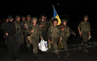 Первый батальон Нацгвардии вернулся в Киев