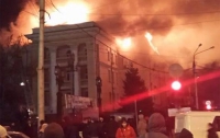 В России горело здание ФСБ 