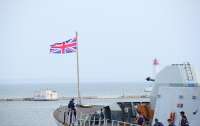 Британский эсминец прибыл в порт Одессы