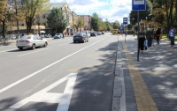 В Украине предлагают сузить ширину полос движения в городах