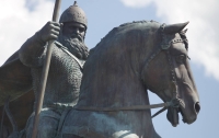 Памятник украинскому богатырю Илье Муромцу открыли в Киеве